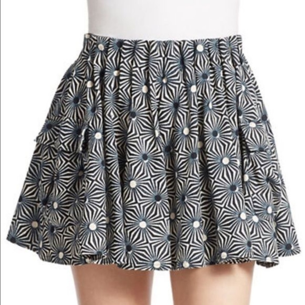 NWT Free People So Much Sun Mini Skirt Size XS